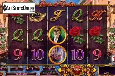Game Workflow screen . Rose of Venice from TOP TREND GAMING