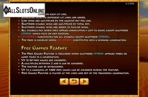 Game Rules. Secrets of the Desert from GMW