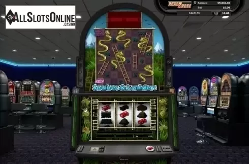 Featrue screen. Snakes Ladders (Realistic) from Realistic