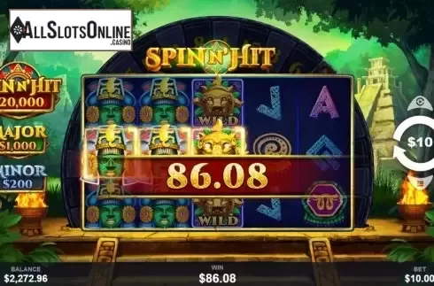 Win Screen 2. Spin N Hit from Pariplay