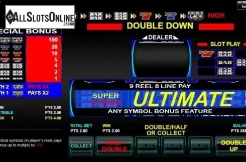 Win Screen 1. Super 8 Ways Ultimate from Spadegaming