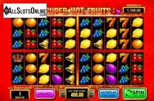 Screen8. Super Hot Fruits from Inspired Gaming