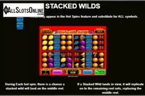 Screen4. Super Hot Fruits from Inspired Gaming