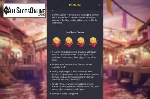 FS Feature screen