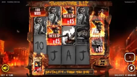 Tombstone RIP slot screenshot 6