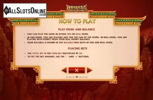 Paytable 4. Wild Qilin from Skywind Group