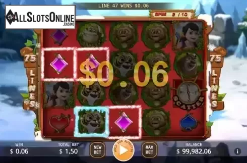 Win screen