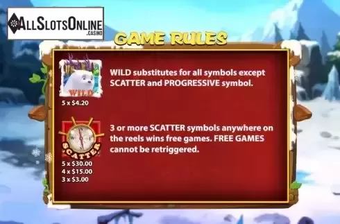 Game Rules screen 2