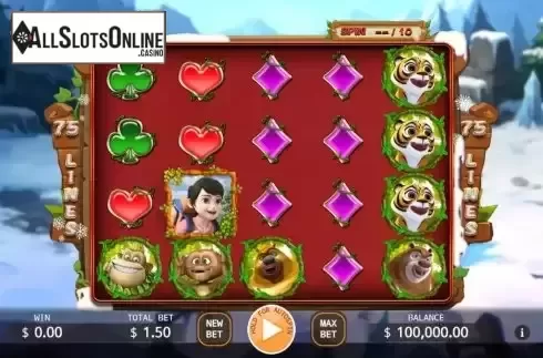 Game screen