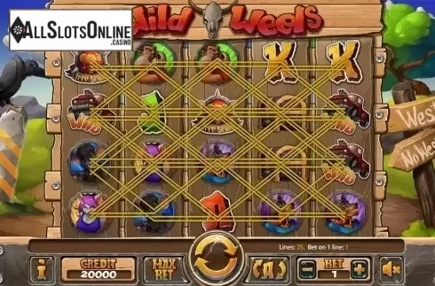 Reels screen. Wild Weels from X Card