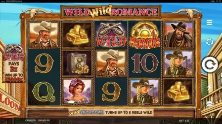 Wild Wild Romance slot screenshot 1