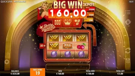 Betty Bonkers slot screenshot 6