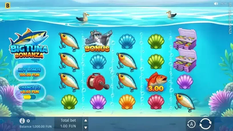 Big Tuna Bonanza slot screenshot 3