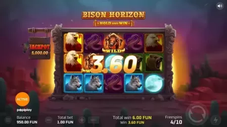 Bison Horizon Hold and Win slot screenshot 4