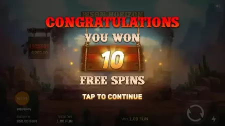 Bison Horizon Hold and Win slot screenshot 3