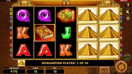 Book of Aztec Bonus Buy slot screenshot 4