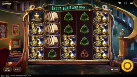Betty, Boris And Boo slot screenshot 1