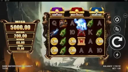 Dark Waters Power Combo slot screenshot 2