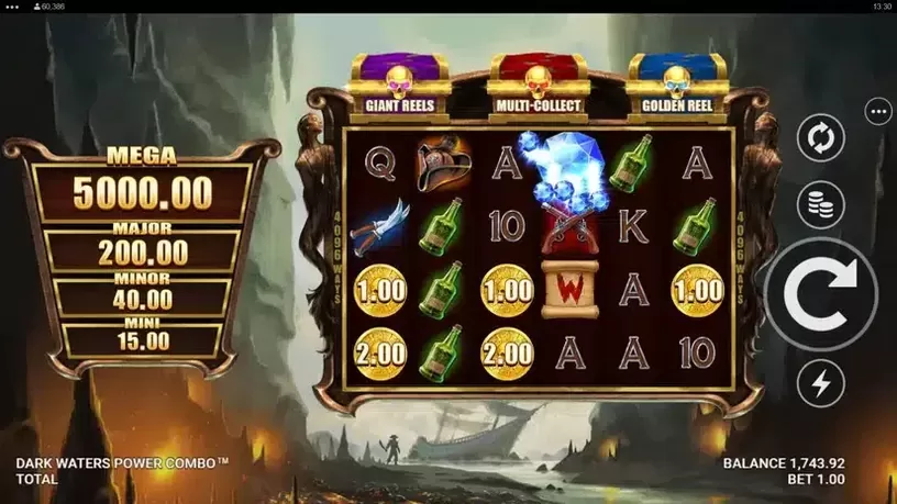 Dark Waters Power Combo slot screenshot 2