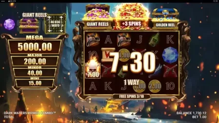 Dark Waters Power Combo slot screenshot 6