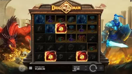 Dragon's Domain slot screenshot 2