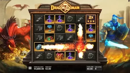 Dragon's Domain slot screenshot 4