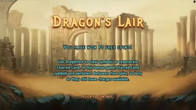 Dragon's Domain slot screenshot 3