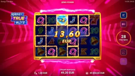 Energy True Blitz slot screenshot 4