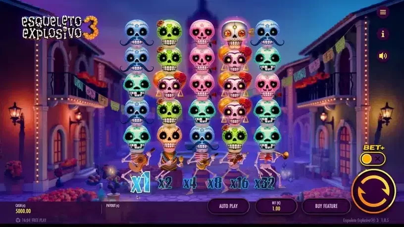 Esqueleto Explosivo 3 slot screenshot 1