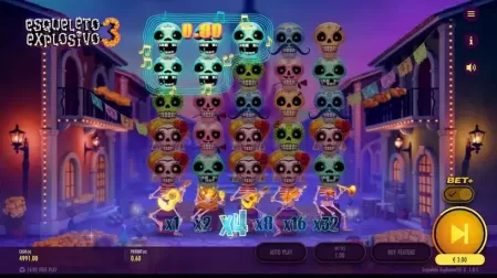 Esqueleto Explosivo 3 slot screenshot 3