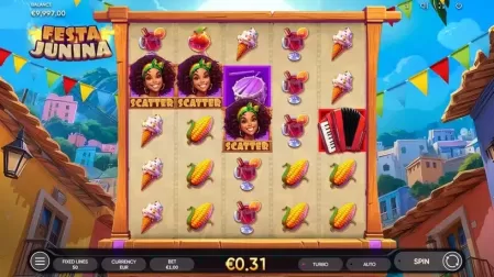 Festa Junina slot screenshot 2