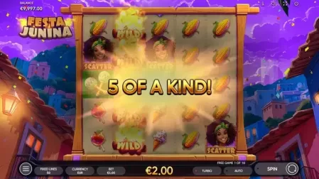 Festa Junina slot screenshot 4