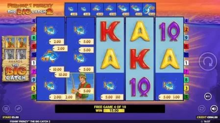 Fishin’ Frenzy The Big Catch 2 slot screenshot 5