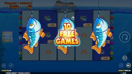 Fishin’ Frenzy The Big Catch 2 slot screenshot 3
