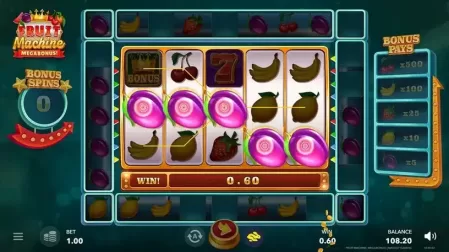 Fruit Machine: Megabonus! slot screenshot 4