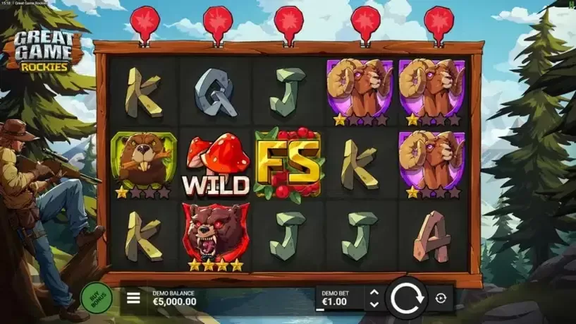 Great Game Rockies slot screenshot 