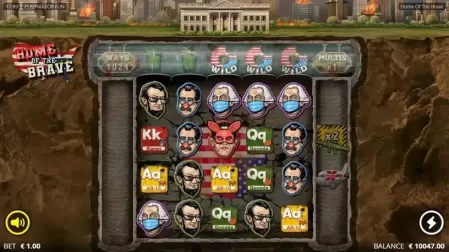 Home of the Brave slot screenshot 1