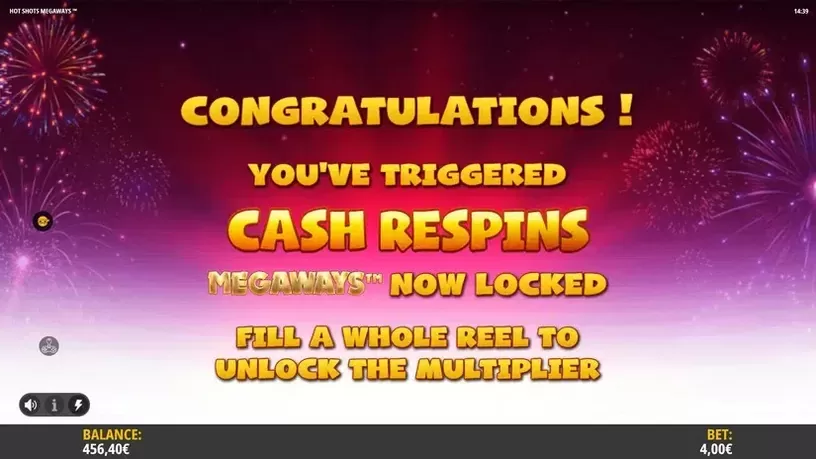Hot Shots Megaways slot screenshot 4
