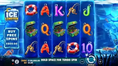 Ice Lobster slot screenshot 1