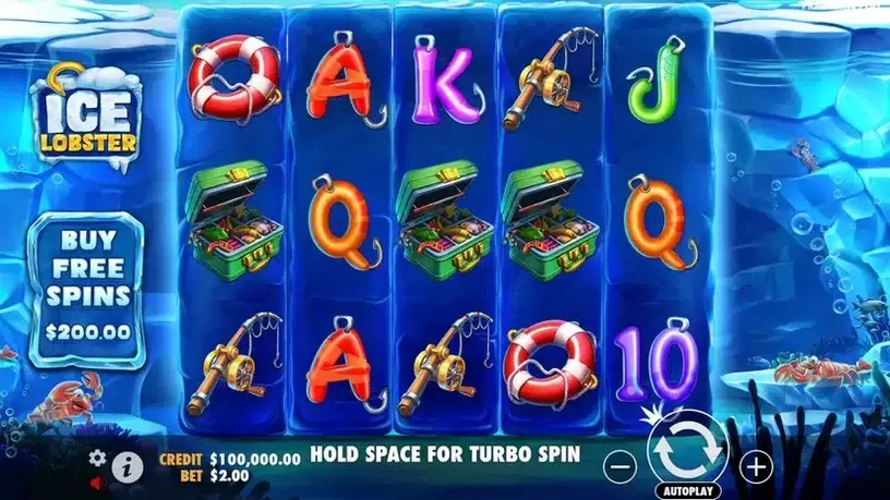 Ice Lobster slot screenshot 1