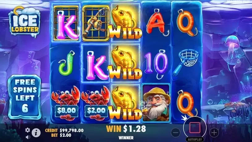 Ice Lobster slot screenshot 4