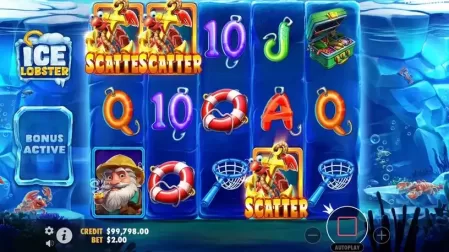 Ice Lobster slot screenshot 2