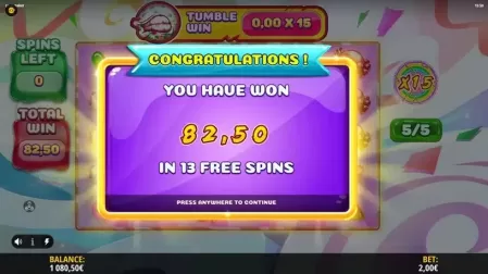 Jawbreaker slot screenshot 5