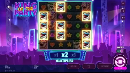 King of the Party slot screenshot 3