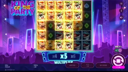 King of the Party slot screenshot 4