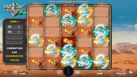 Metal Frontiers slot screenshot 5