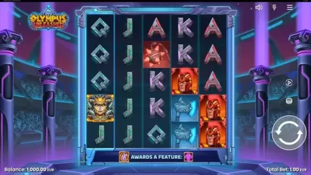 Olympus Unleashed slot screenshot 2