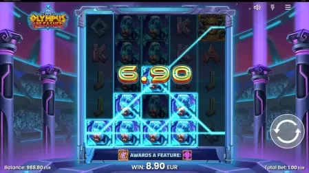 Olympus Unleashed slot screenshot 3