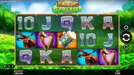 Power Coins Leprechaun Edition slot screenshot 3