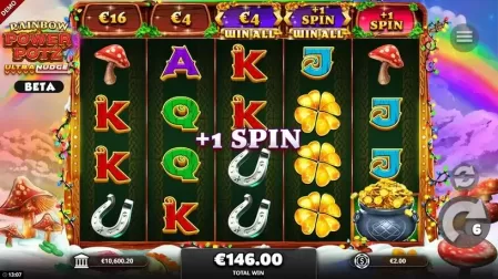 Rainbow Power Pots slot screenshot 6